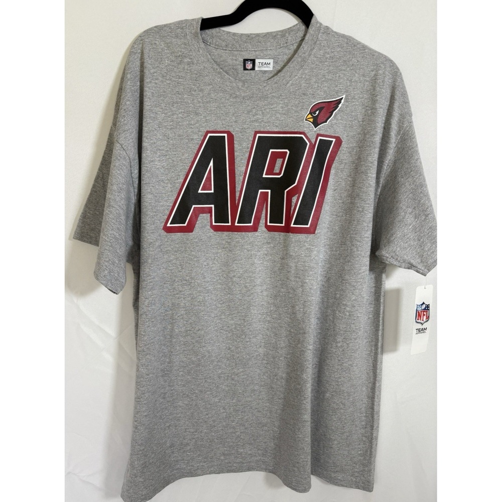 NFL Team Apparel T Shirt Size L Arizona Cardinals Short Sleeve New